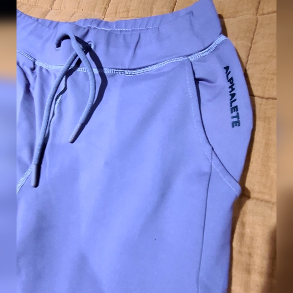 Womens Alphalete Purple Workout Joggers - Picture 2 of 3
